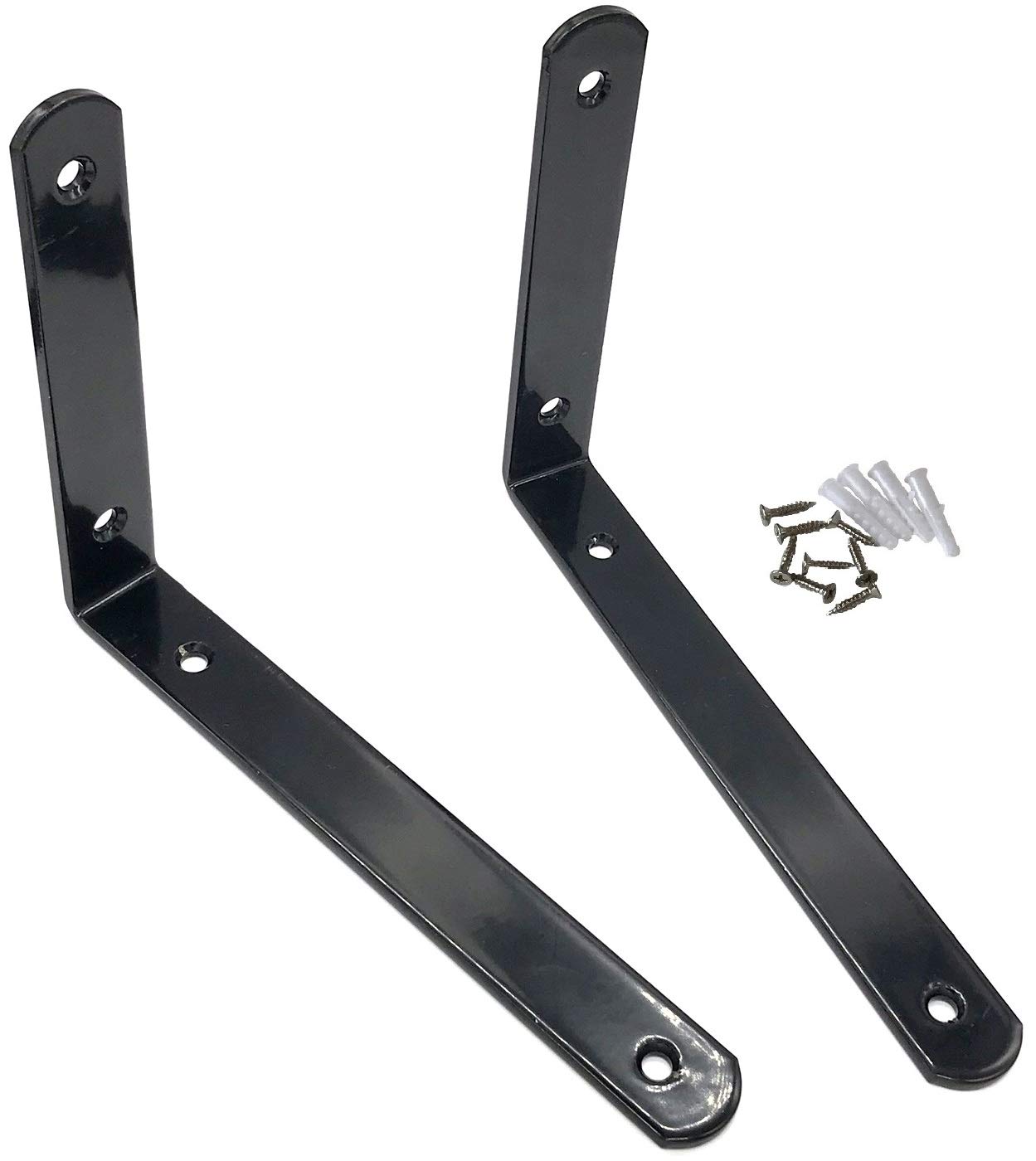 Amazon | ActiveIsland 棚受け 金具 l字型 アイアン 棚 アングル